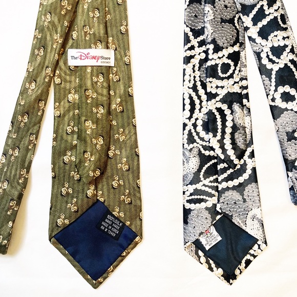 Disney Silk Mickey Mouse Tie Bundle - Picture 3 of 5